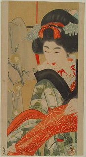 Ukiyo-e Madame Print
