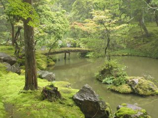 The famous moss garden of Saihō-ji.