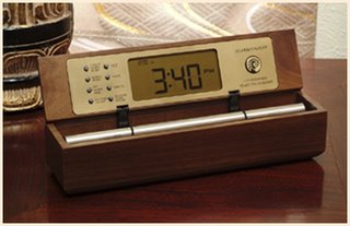 Walnut Wood Zen Timers with Chime for Yoga