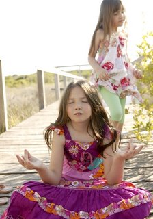 teaching meditation to kids