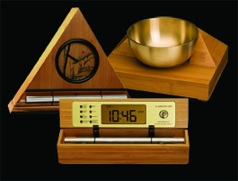 Bamboo Meditation Timer with Elegant, Soothing Chimes