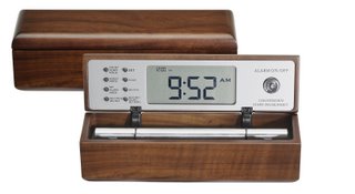 Use our unique "Zen Clock" which functions as a Yoga Timer.  It features a long-resonating acoustic chime that brings your meditation or yoga session to a gradual close, preserving the environment of stillness while also acting as an effective time signal.
