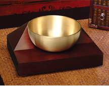 The Natural Sounds Singing Bowl Alarm Clock from Now & Zen, Inc.