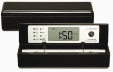 Zen Alarm Clock, black laquer "E" tone digital version
