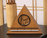 Bamboo Zen Clock
