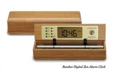 Bamboo Digital Zen Alarm Clock