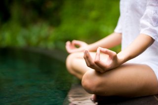 Meditation Pose, centering prayer