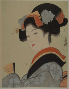 Elegant Women. Courtesy of the Japan Ukiyo-e Museum