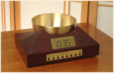 Zen Timepiece, Singing-Bowl Alarm Clock by Now & Zen Inc.