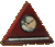 Burgundy Zen Alarm Clock