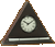 Dark Oak Zen Alarm Clock